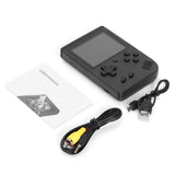 Portable Handheld Game Player 3.0 Inch Mini Retro Video Handheld Game Console Built-in 400 Games with Gamepad 2 Players Doubles