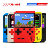 Portable Handheld Game Player 3.0 Inch Mini Retro Video Handheld Game Console Built-in 400 Games with Gamepad 2 Players Doubles