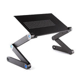 Adjustable Portable Folding Laptop Desk Computer Table Stand Tray